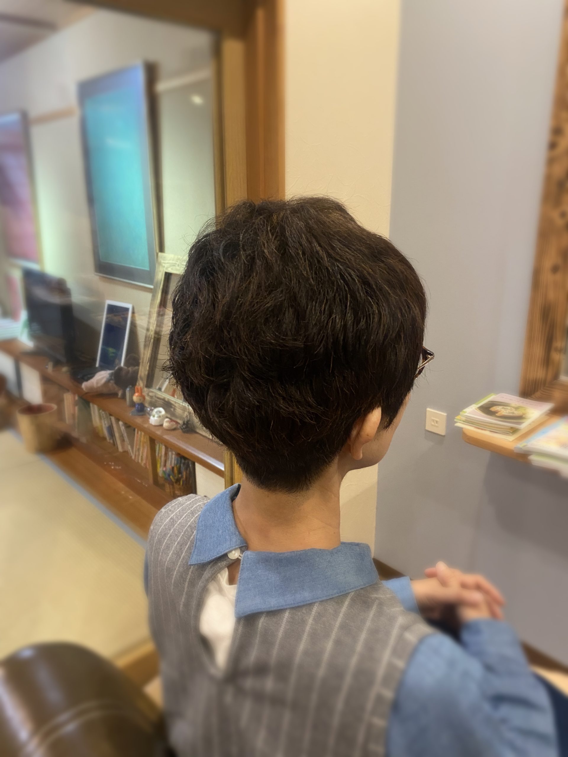 髪が変わる