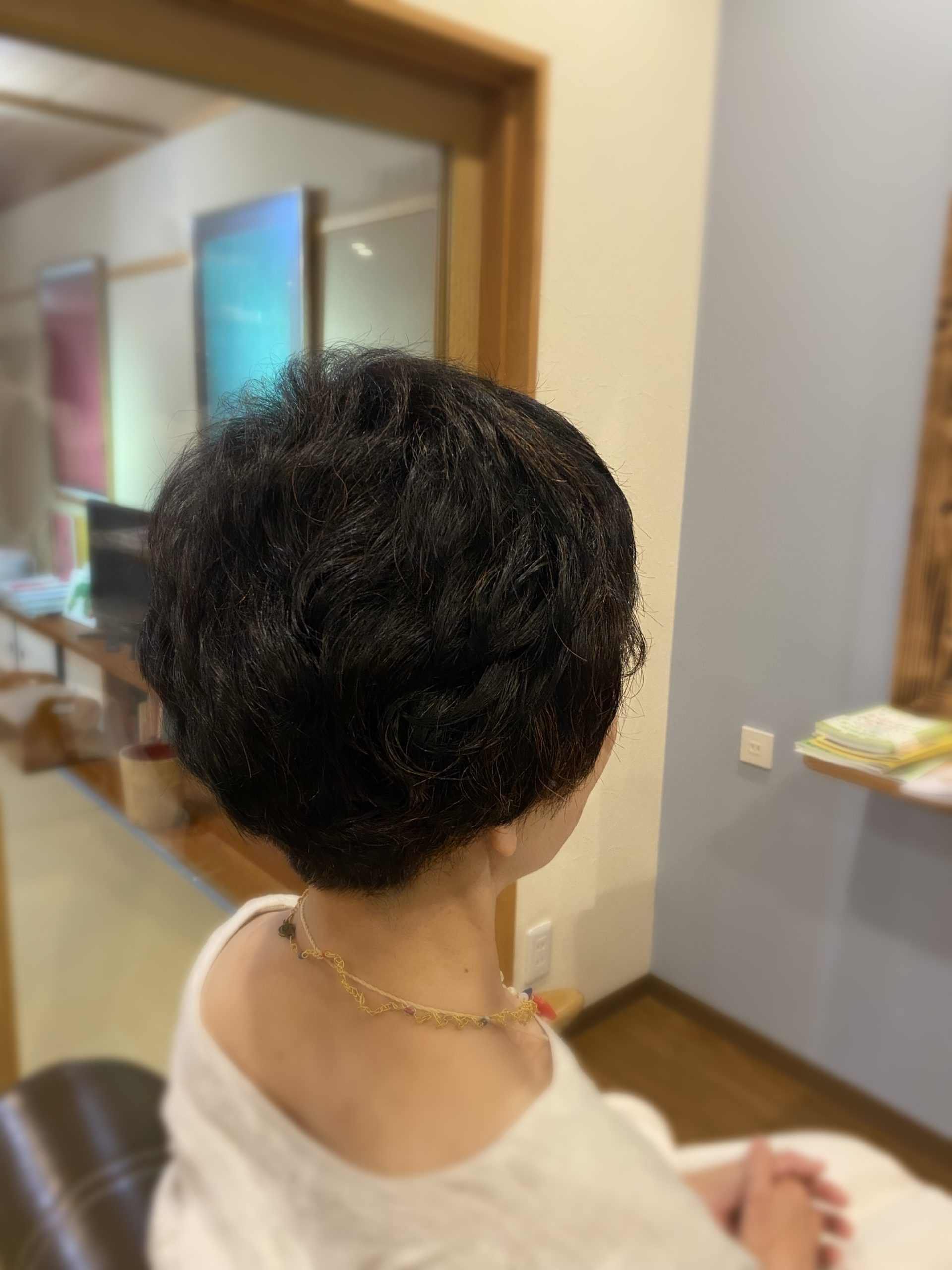 おりない前髪がおりるようになった