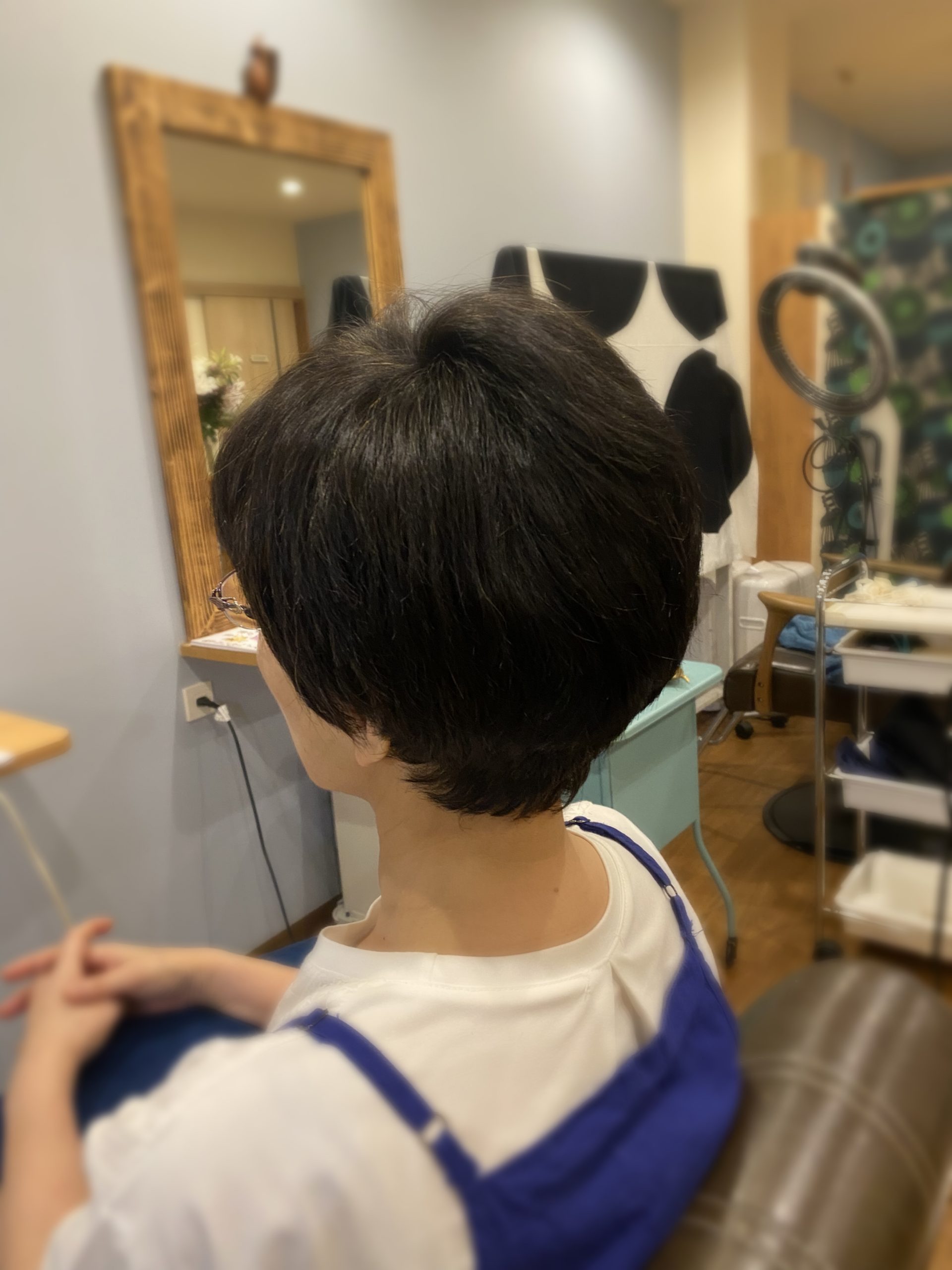 丸まりやすい髪