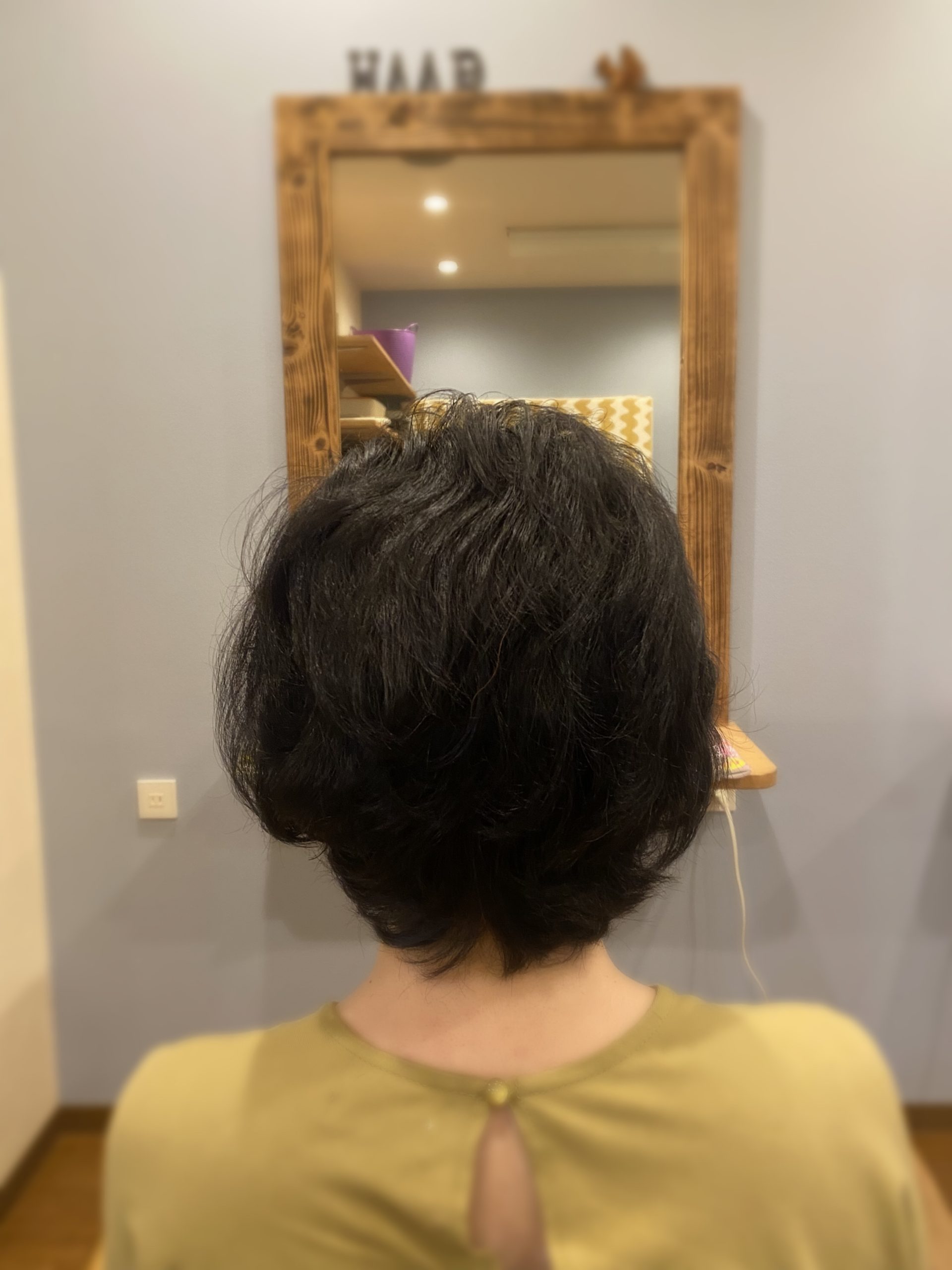 髪に元気が
