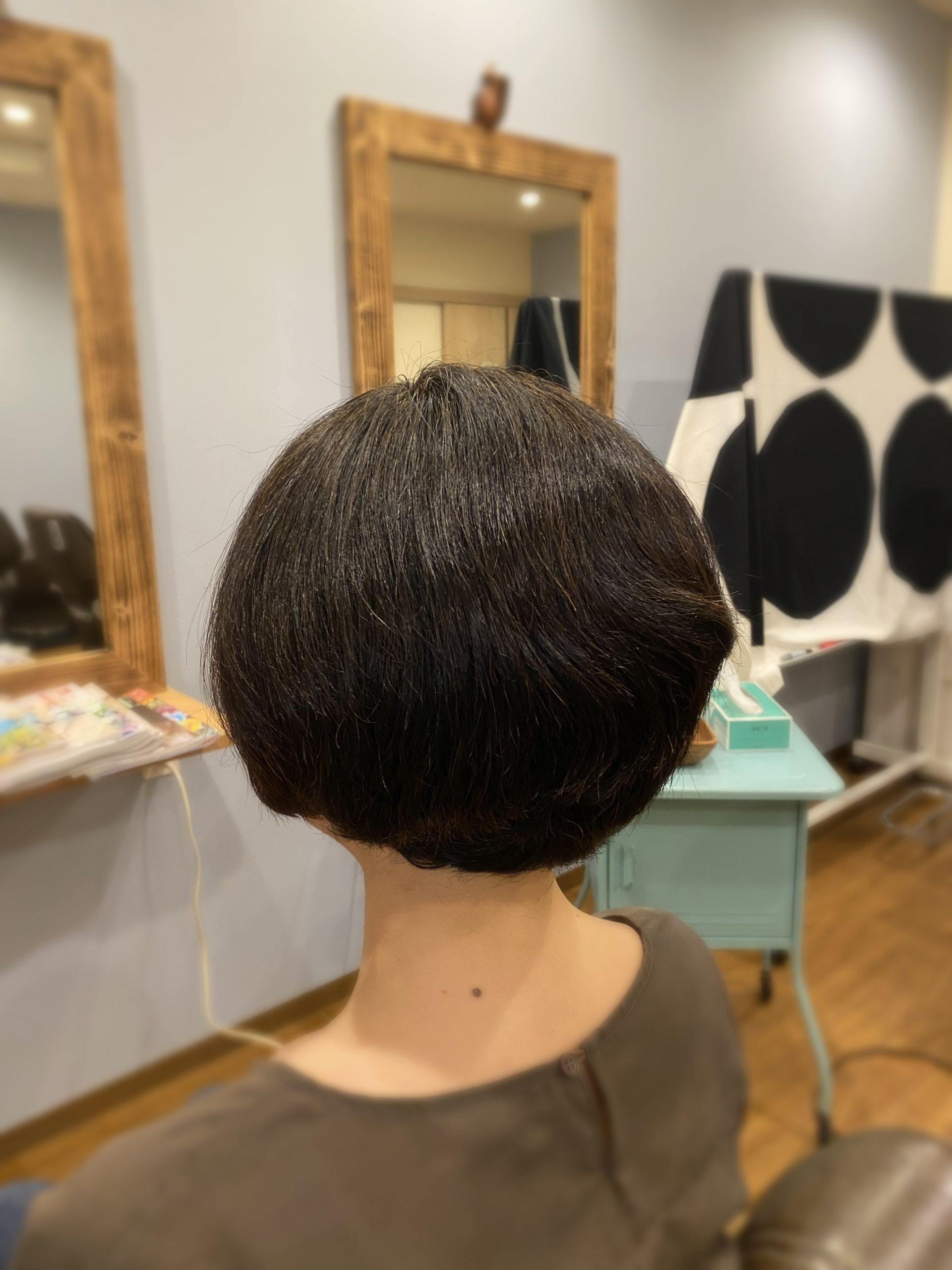 まとまりやすくなった髪