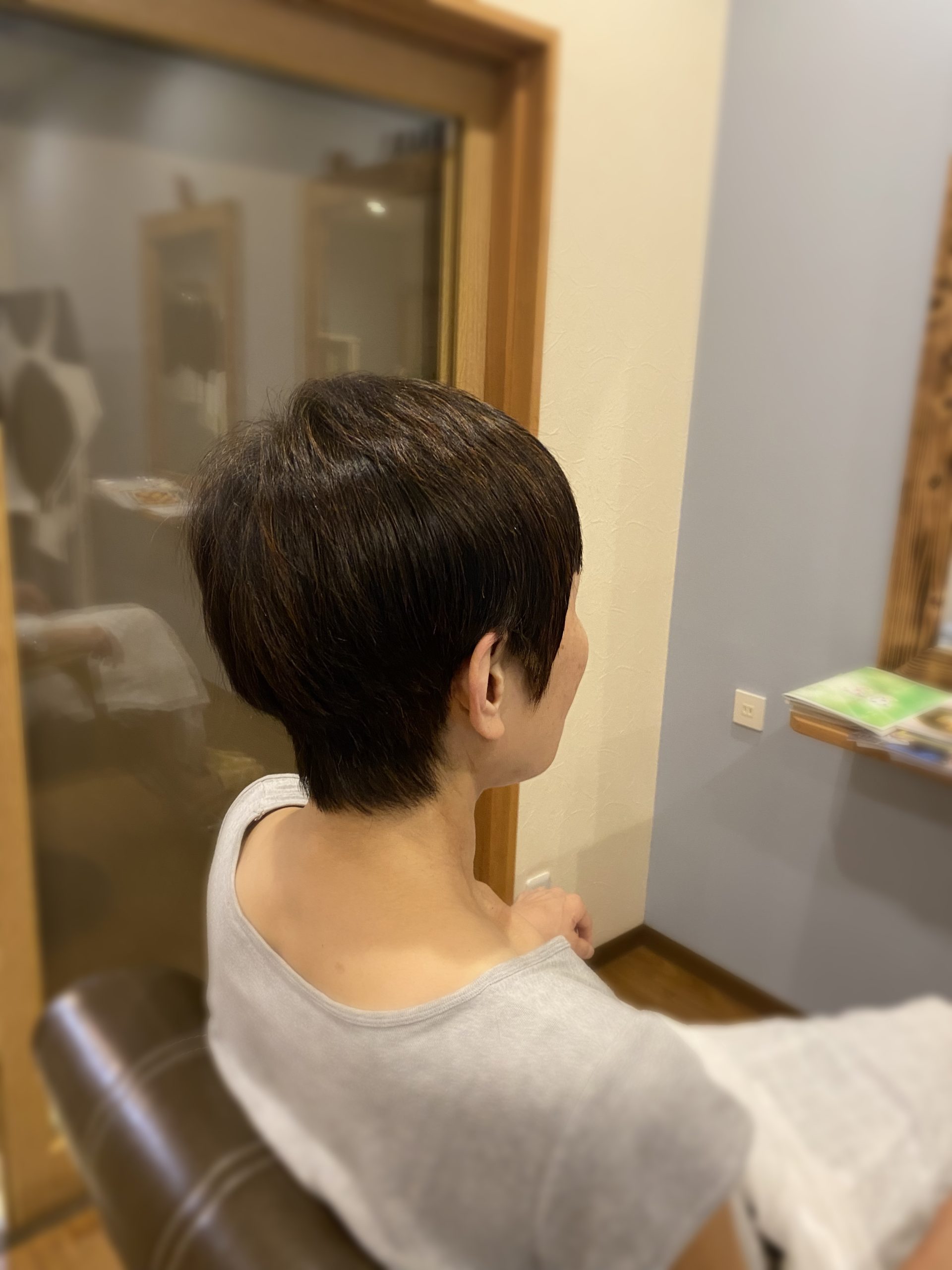 暑いのでばっさり