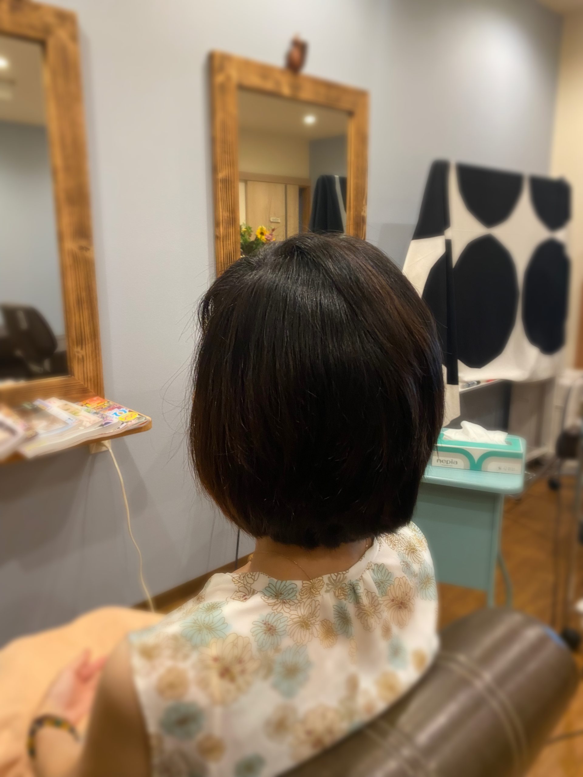 ブローのいらないボブ