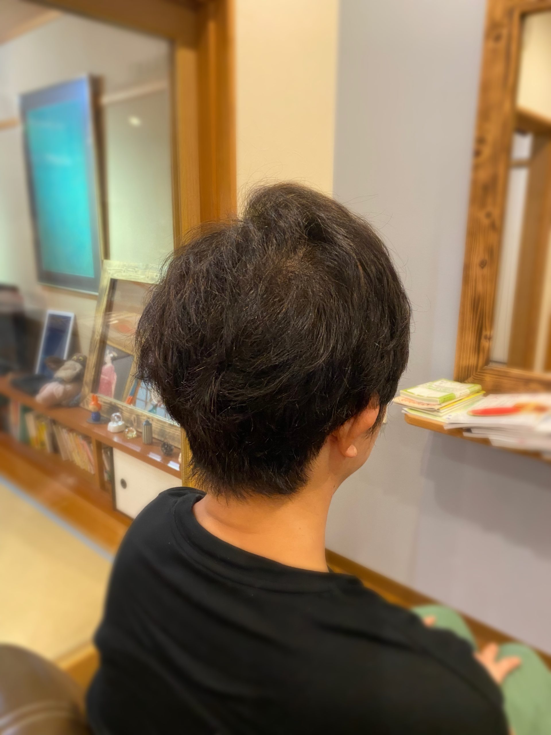 つむじ回復