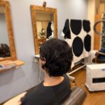 髪が変化していく