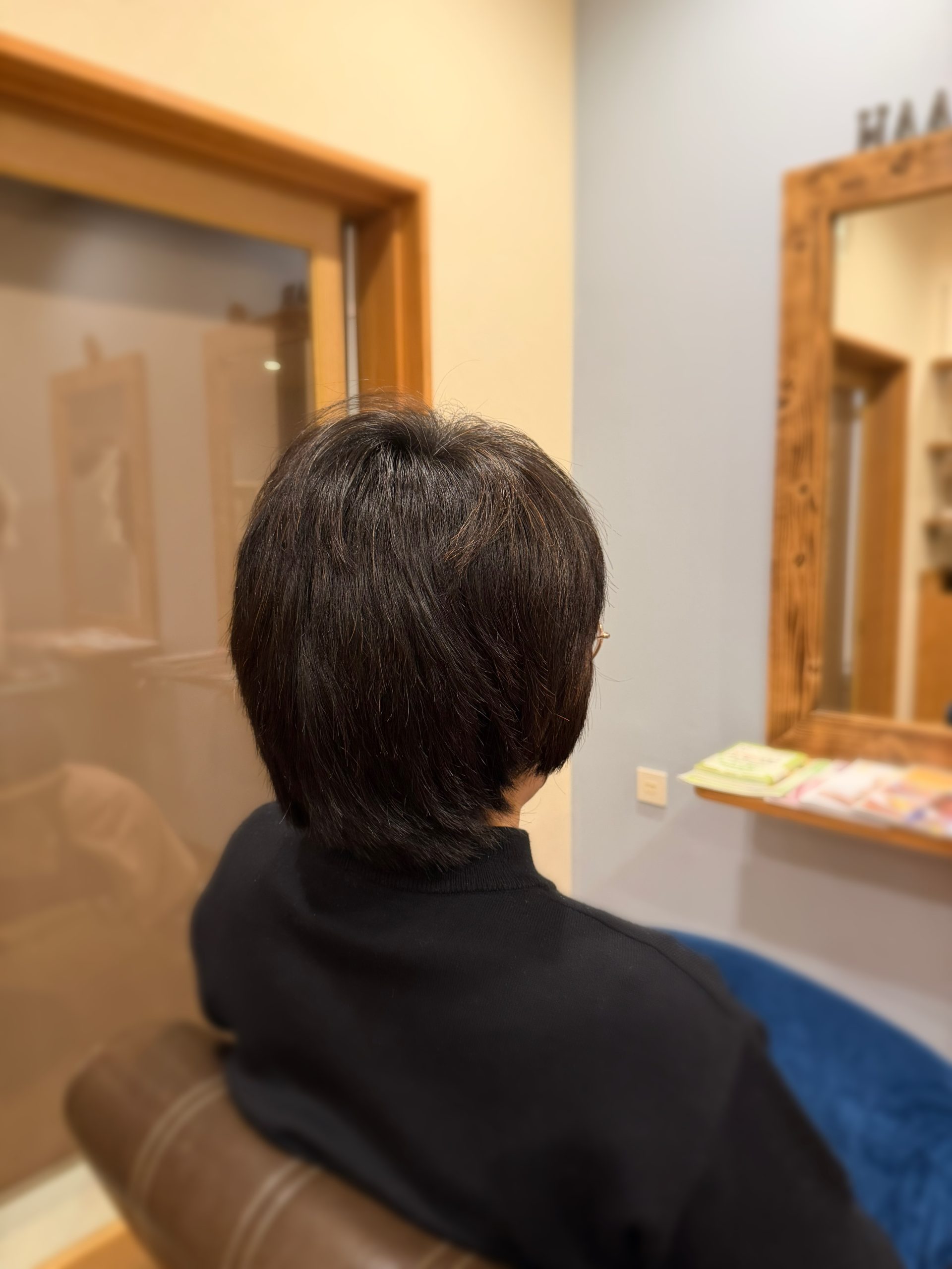 おろせなかった髪が