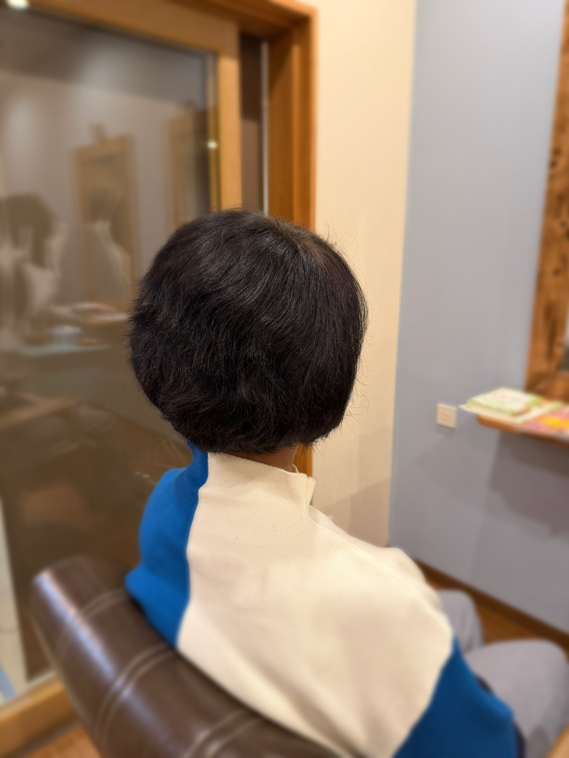 チリチリした髪がなくなってくる