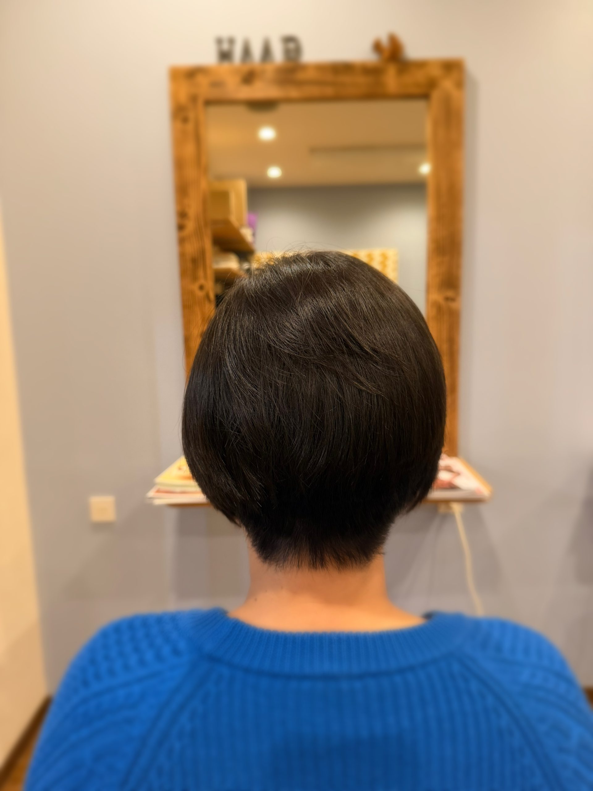 トップがぺたんとして