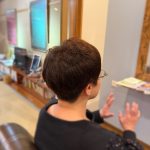 くせの形状と頭の形