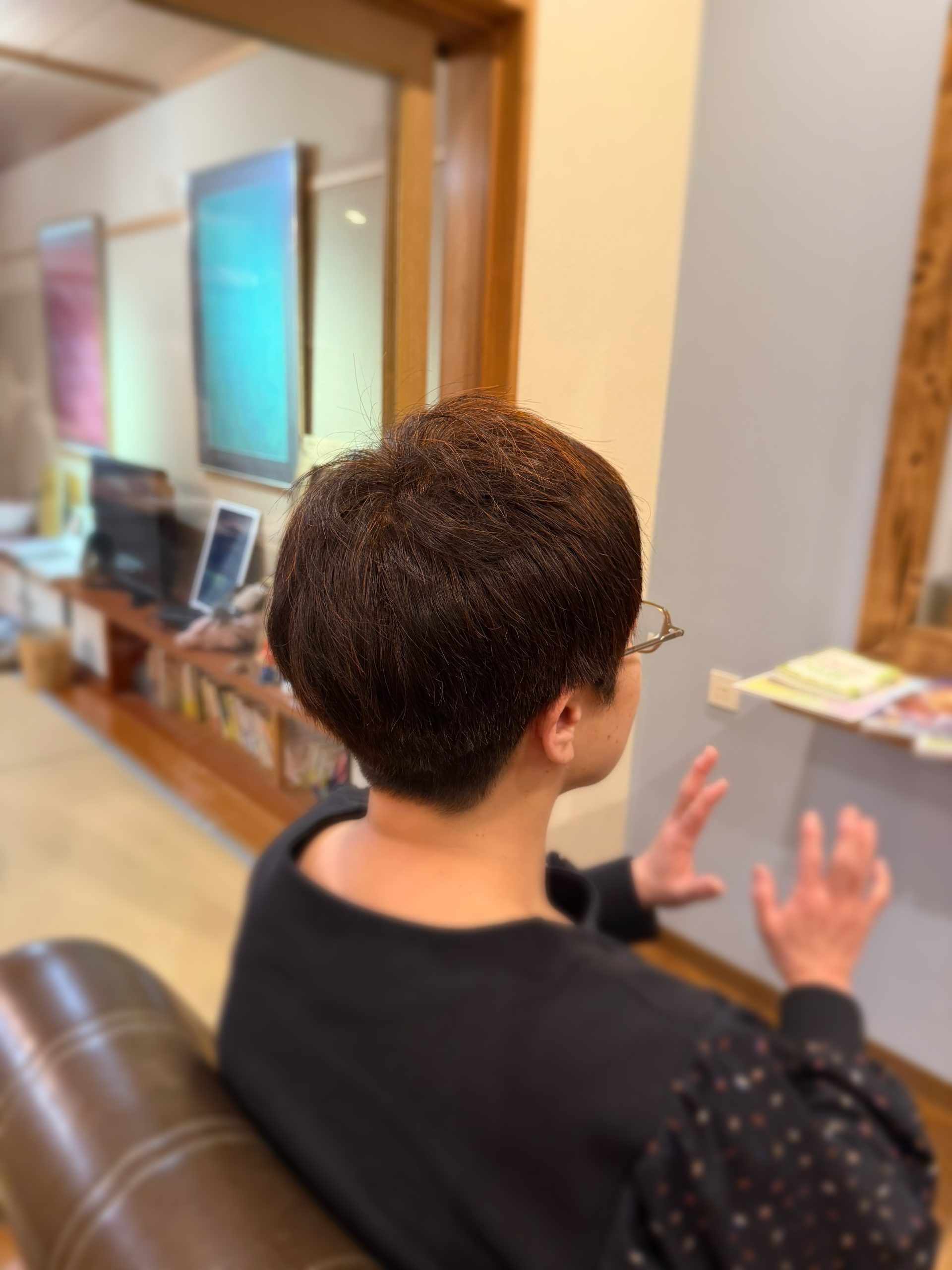 くせの形状と頭の形