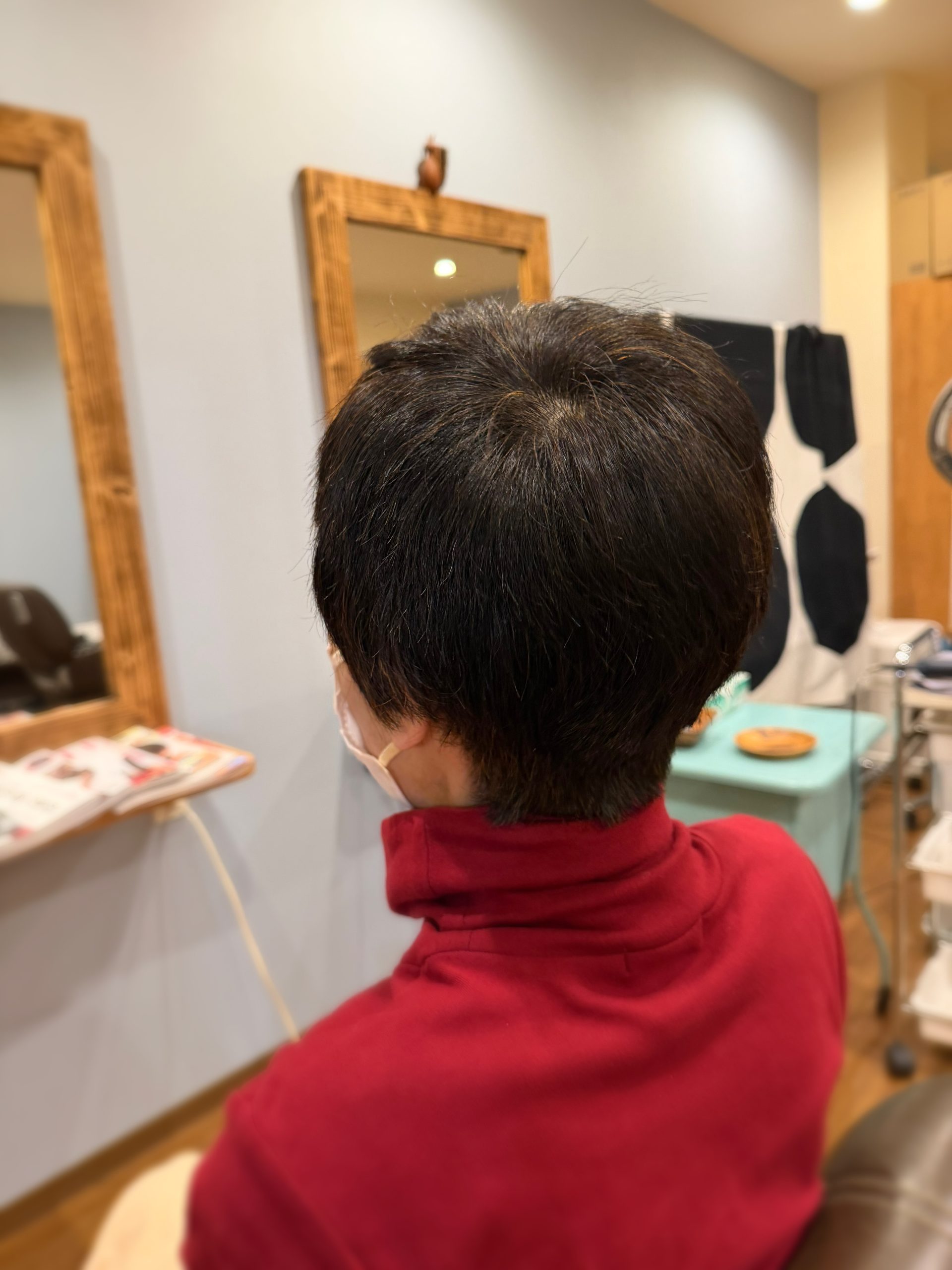 ツヤ　ボリュームを出す